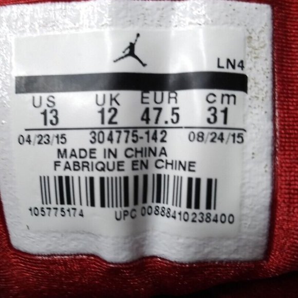 Nike Jordan 7 Retro Nothing But Net Men's Size 13 Shoes - Picture 7 of 10